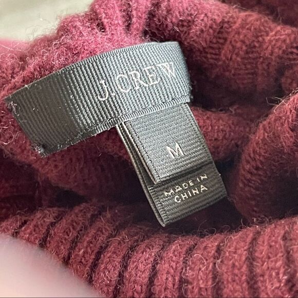 J. Crew Relaxed Wool Turtleneck Sweater - Picture 3 of 9